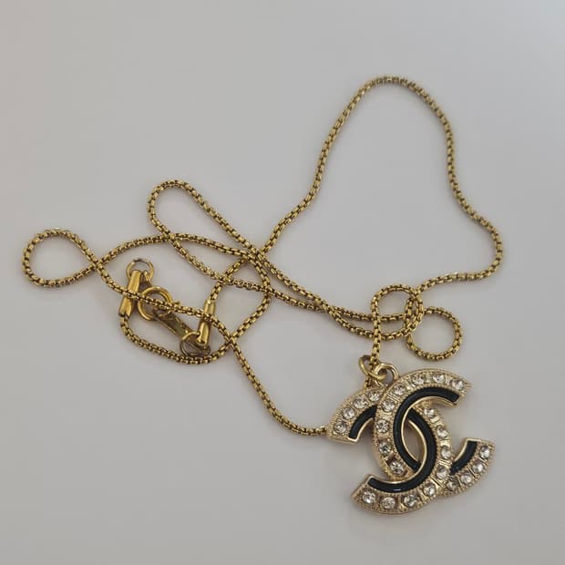 샤넬 정품 빈티지 목걸이 업사이클링 