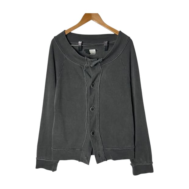 [Yohji Yamamoto] Y’s bis L*IMI 워싱 스웻 가디건