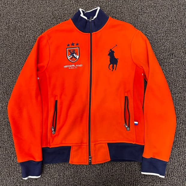 POLO 폴로 랄프로렌 빅포니 네덜란드 코튼 집업 져지 S