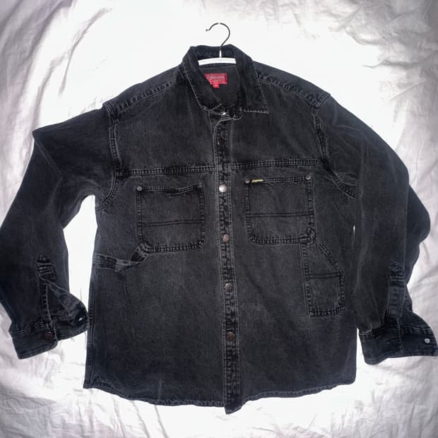 슈프림 데님 페인터셔츠 Supreme denim painter (M)