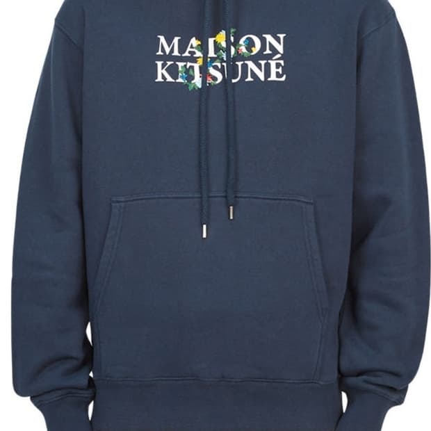 메종키츠네 기모 후드티 2XL