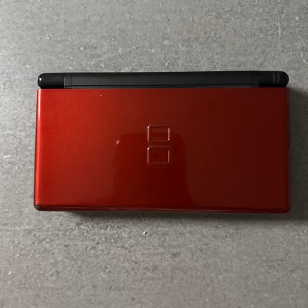 닌텐도 ds lite 크림슨 레드