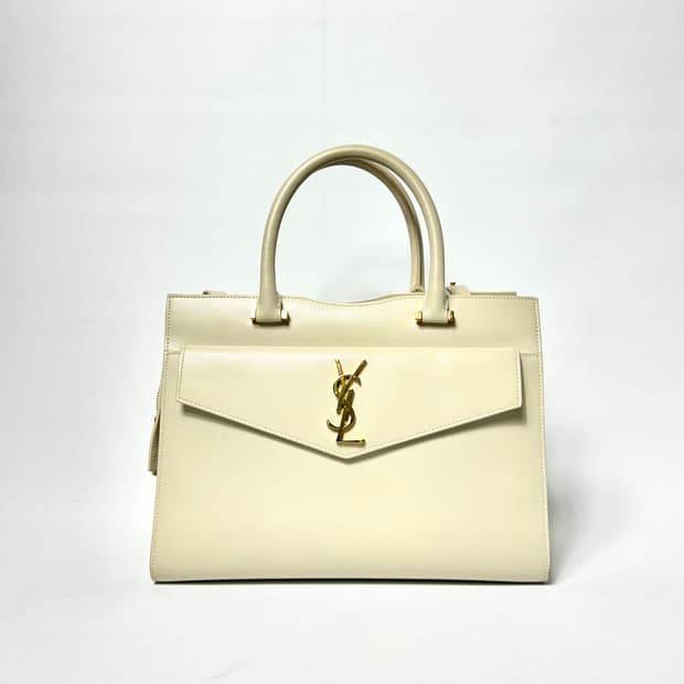 [M] 생로랑 업타운 토트백 미디움 금장 