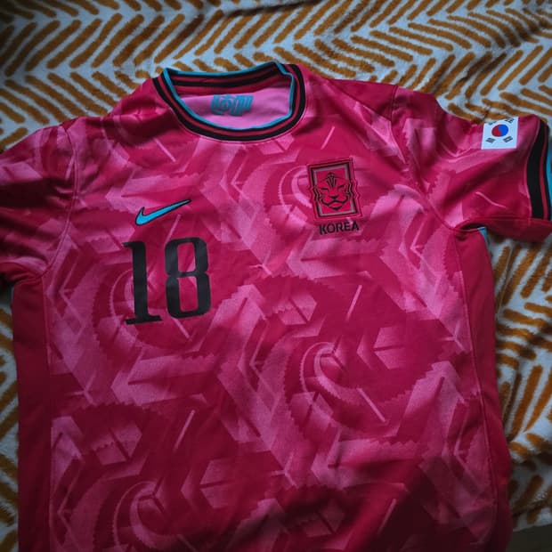 24-26 대한민국 축구 유니폼 이강인 등번호 마킹