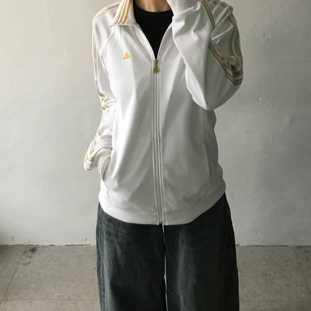 아디다스 골든라인 삼선 트랙탑