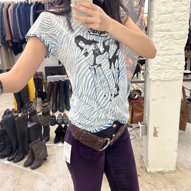 Hysteric Glamour Bettie Page T-Shirt/ Os
