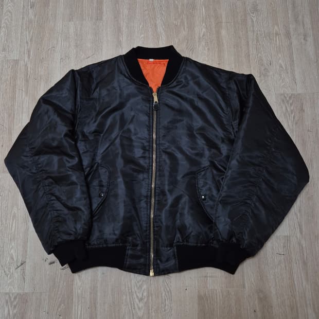 로스코 사이드포켓 MA-1 항공점퍼 봄버자켓 2XL(110)