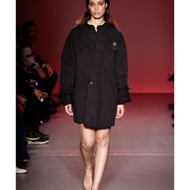 윌리 차바리아 18fw 오버사이즈 컨셔스 워크 셔츠