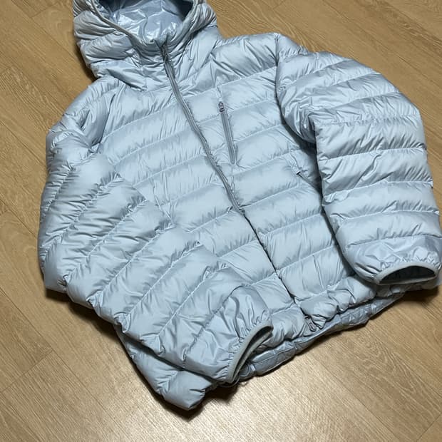 (택포)무탠다드 시티레저 경량패딩 클라우디 블루 2xl