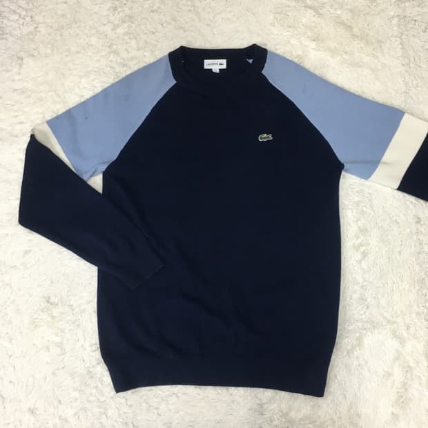 라코스테 스몰로고 라운드넥니트 CC05