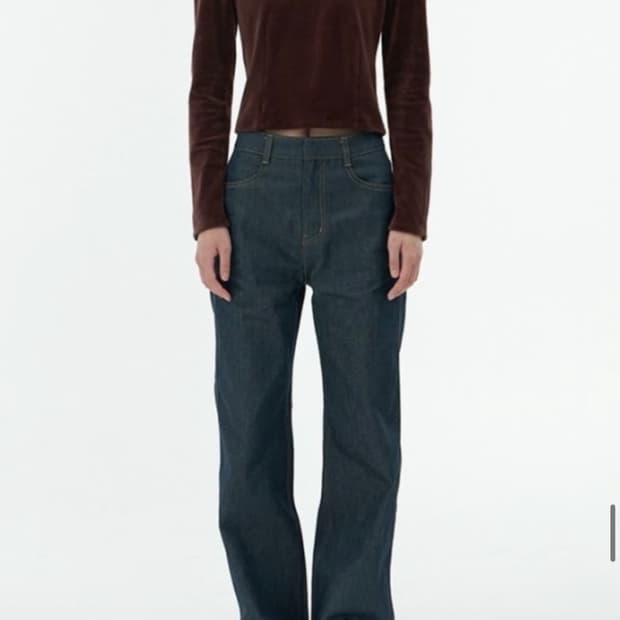 아모멘토 생지 데님