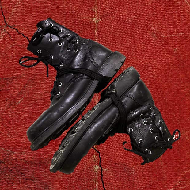 Alfredo bannister 알프레도 바니스터 더블 레이스업 부츠