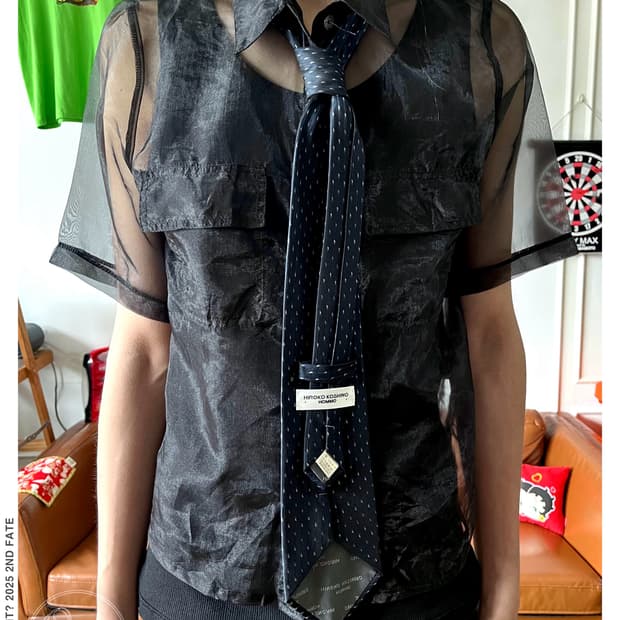 HIROKO KOSHINO Homme Silk Neck-Tie