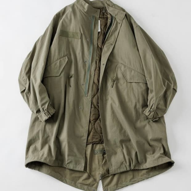 프릭스스토어 M-65 모즈 코트 라이너 세트 올리브