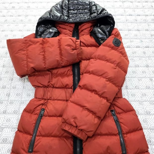 무스너클 키즈 4~6세 패딩 S/P 오렌지