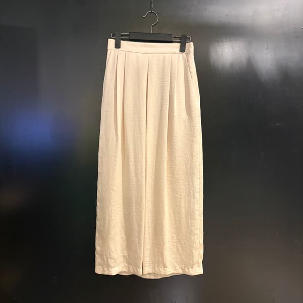 렉토 린넨 롱스커