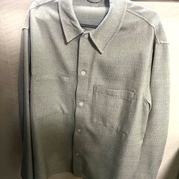 자라 베이지 셔츠 자켓
