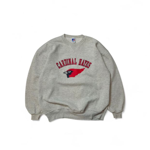 1990's 러셀 Cardinal Hayes 스웻셔츠 맨투맨 XL