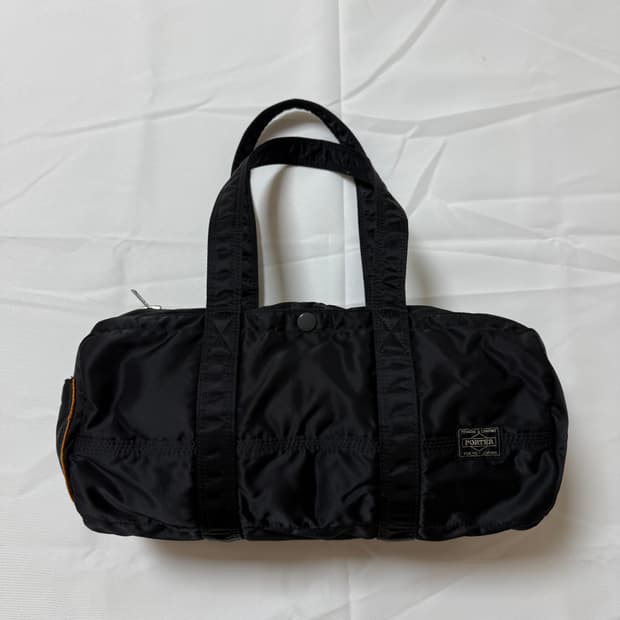 (미품) PORTER 포터 탱커 더플백 L 블랙 보스턴백