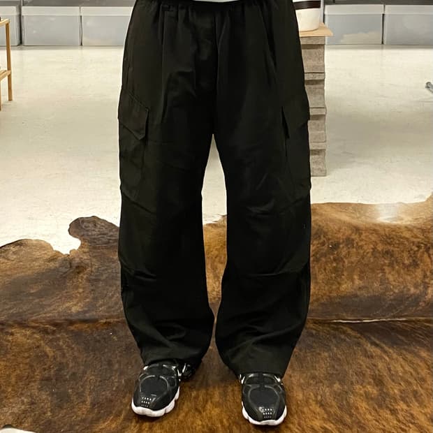 UNITED ARROWS GLR m-65 pants 와이드 카고 팬츠