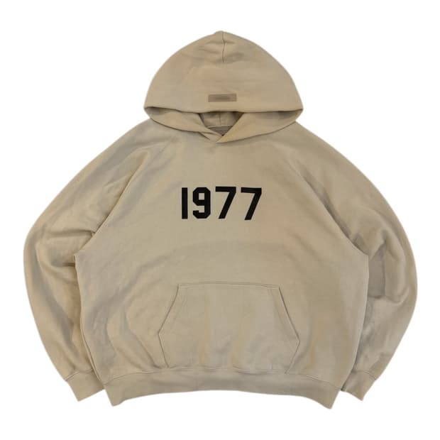 피어오브갓 에센셜 1977 후드티 크림