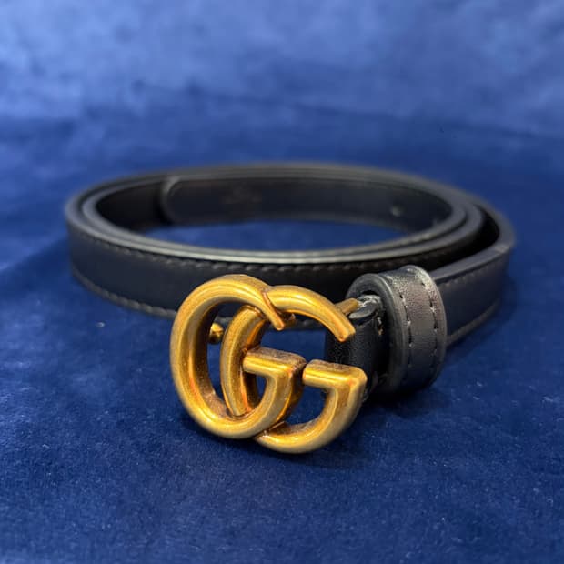 구찌 GG 마몽 벨트 made in italy