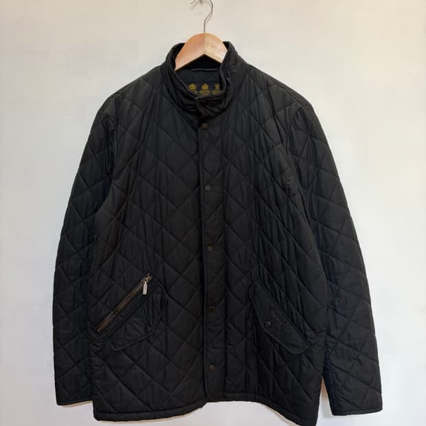 바버 퀼팅자켓 (남성M)