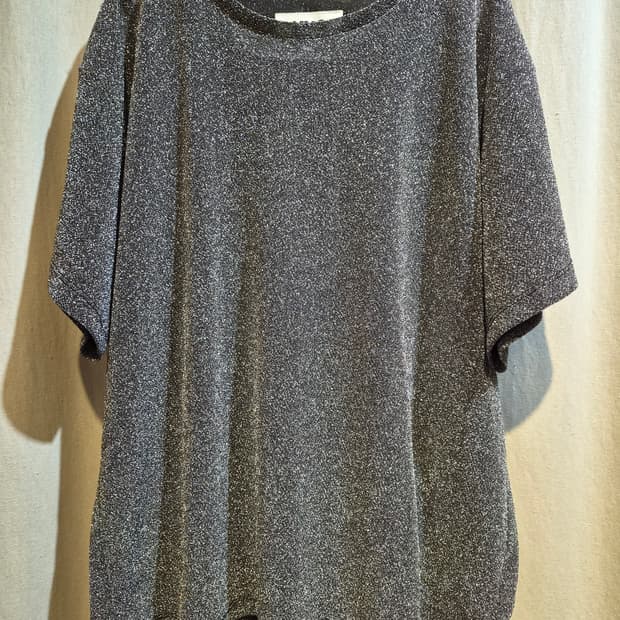 메종 마틴 마르지엘라 반짝이 반팔 티셔츠