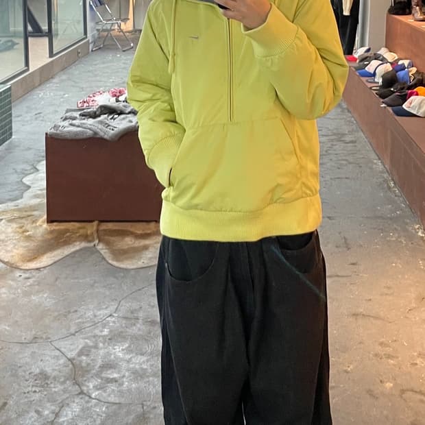 나이키 아노락 라임 후드 자켓 H686
