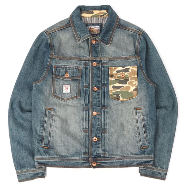 Crooks&castles 크룩스앤캐슬 type2 트러커 데님자켓