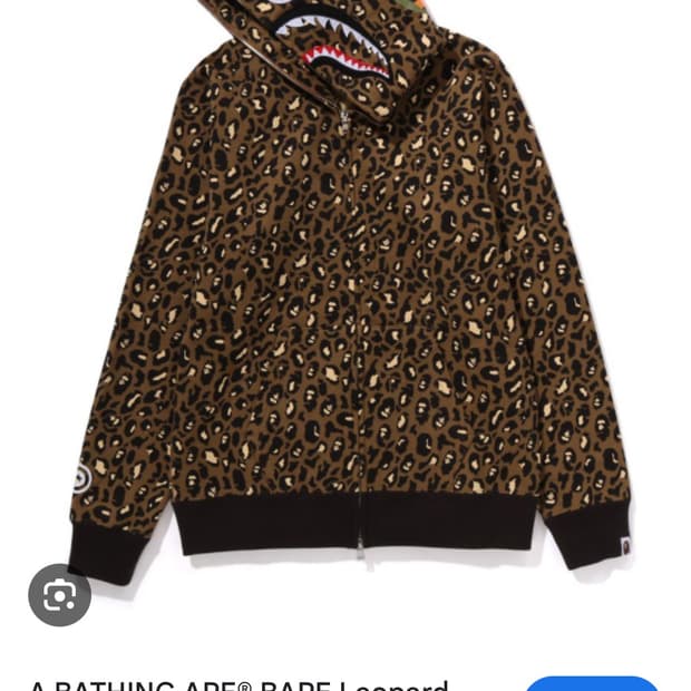 베이프 샤크 레오파드 호피