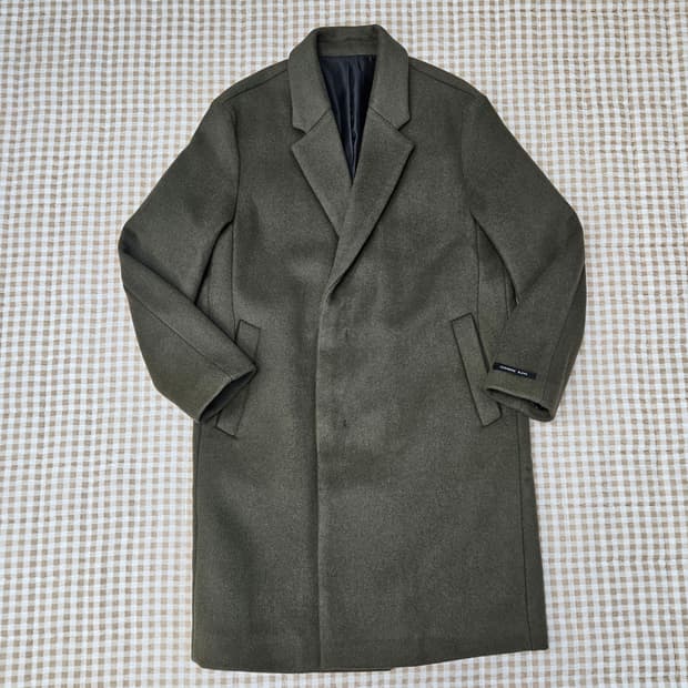 마인드브리지 울 캐시미어 롱코트 남자100