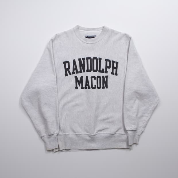 00s 챔피언 리버스위브 Randolph Macon 아치 로고 스웻