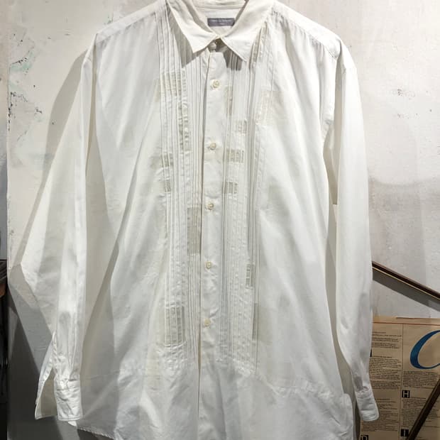 [2635]Comme des garçons home white shirt