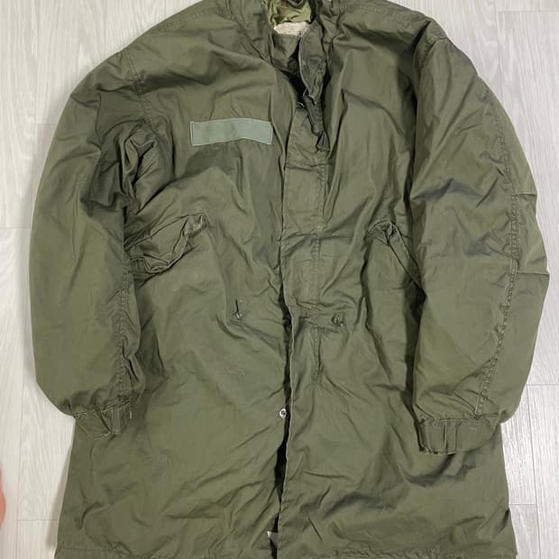 m65 피쉬테일 오리지널 OG 민트급 개파카 스몰세트