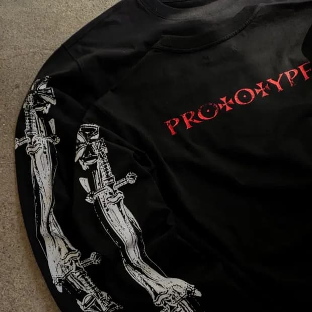 ETCE 크로스 스워드 롱슬리브 L CROSS SWORD L/S TEE