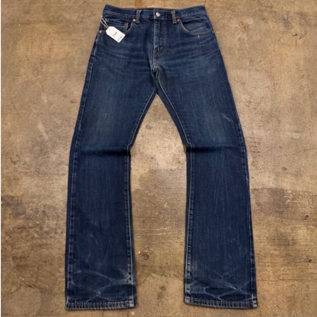 (31) 리바이스 517 부츠컷 데님 진청 워싱