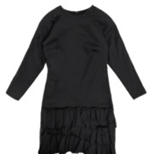 에옹쓰 exclusive habitat dress - black