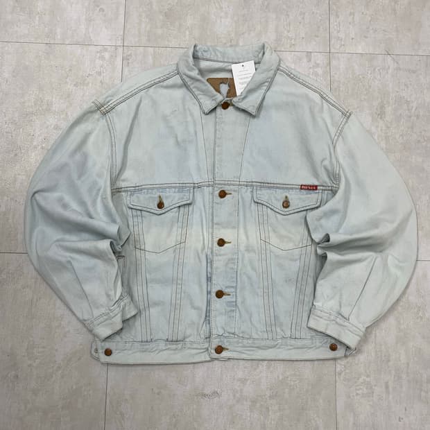 디젤 연청 데님 자켓 #574