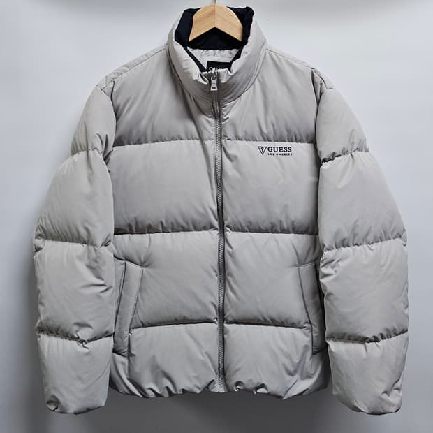 게스 덕다운 숏패딩 S