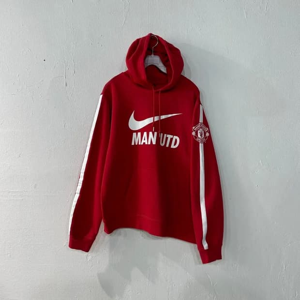 나이키 맨유 후드티 L