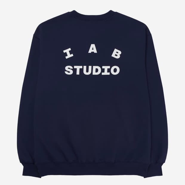 아이앱 스튜디오 오리지널 스웨트셔츠 네이비 S