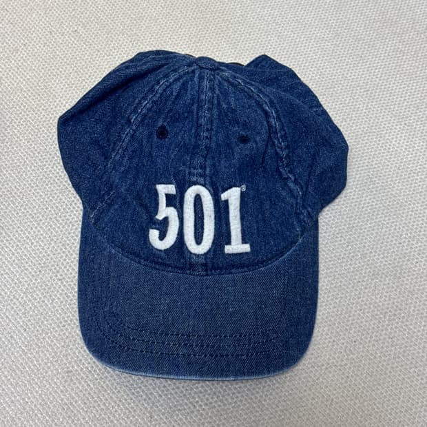 리바이스 데님 모자