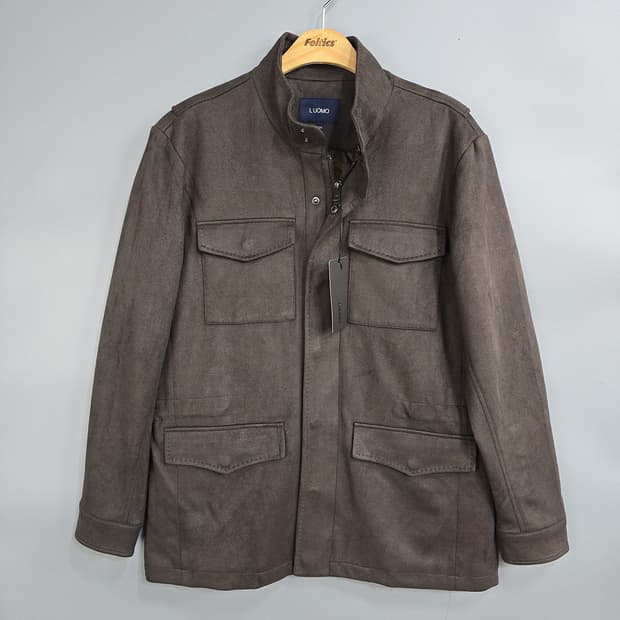 새제품)루오모(LUOMO) 스웨이드 터치 필드자켓 100