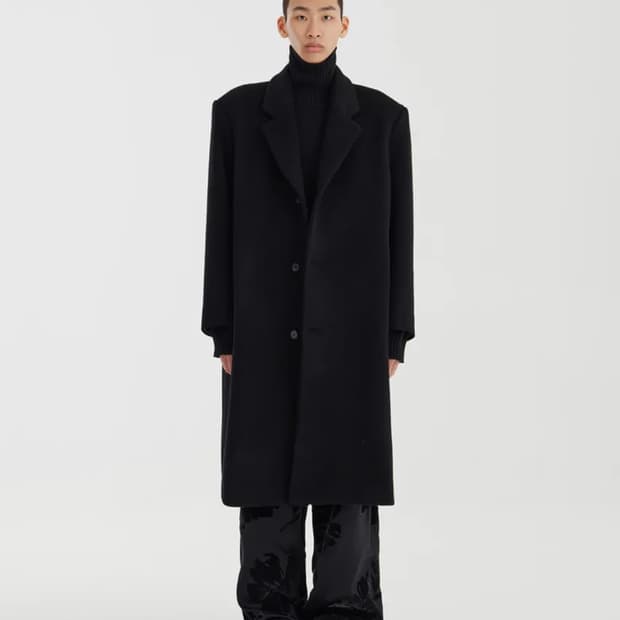 유스 오버사이즈 박스 코트