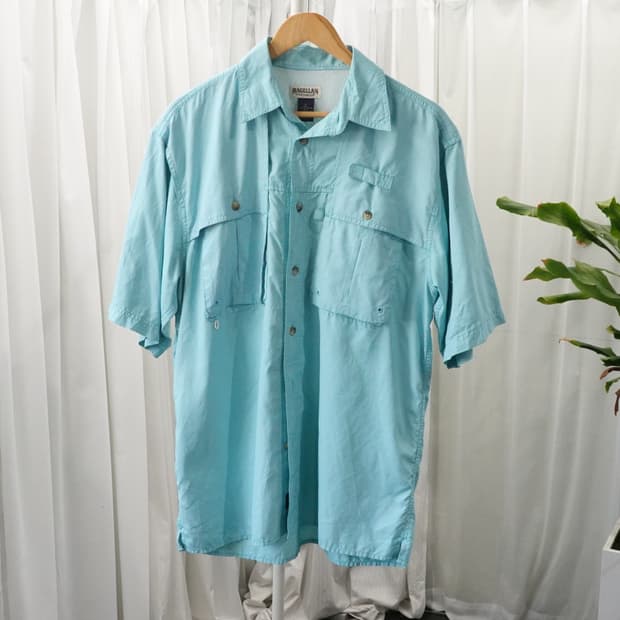 MAGELLAN 체크 셔츠 1983