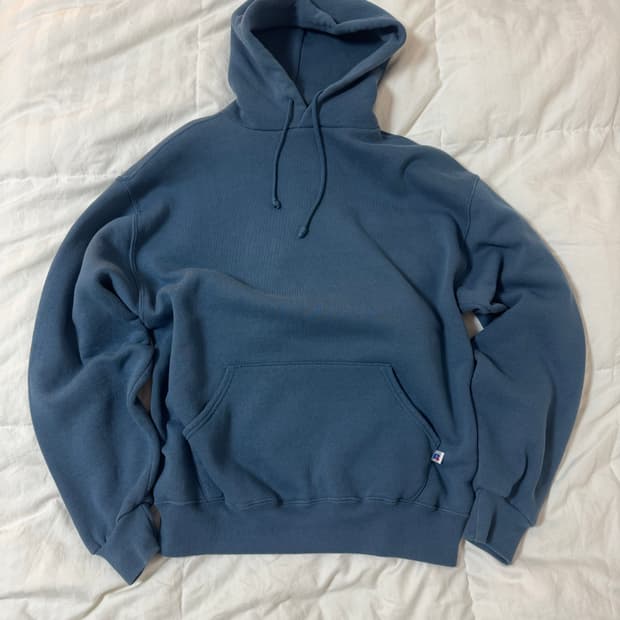 90s 러셀 50/50 애슬레틱 후드티