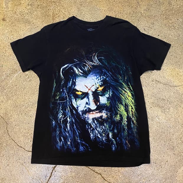 미국 빈티지 가수 롭 좀비 ROB ZOMBIE 락티셔츠 반팔티