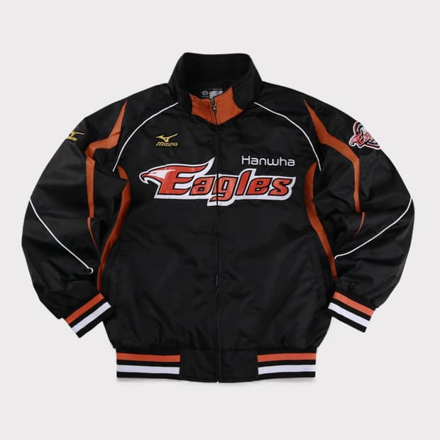 [L] 미즈노 2014 한화이글스 어센틱 춘추 자켓