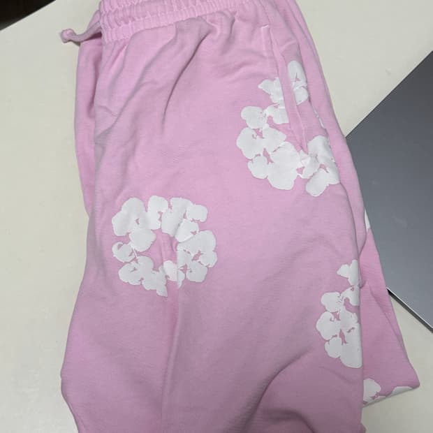 데님티어스 핑크 팬츠 xs size